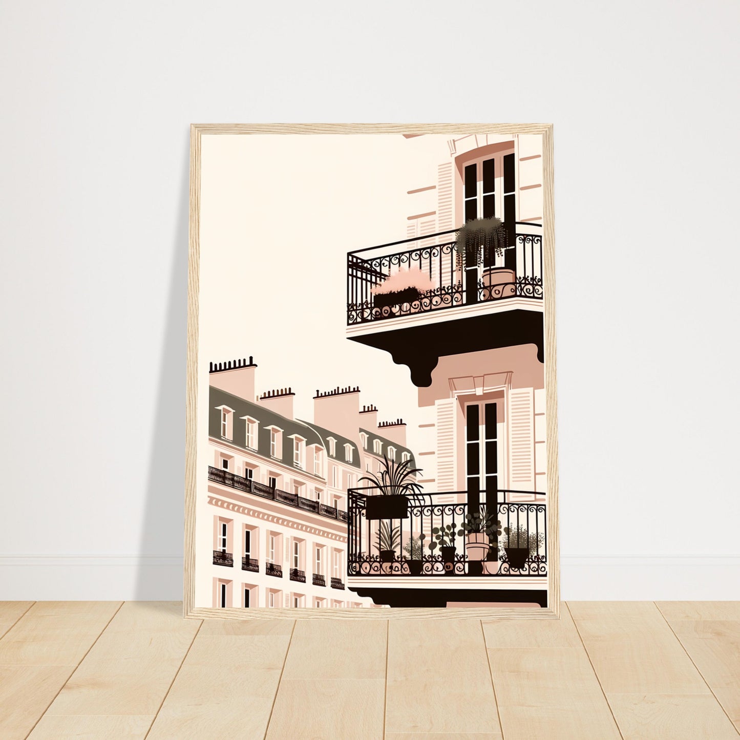 Wall Art - Balcony Bliss in Paris