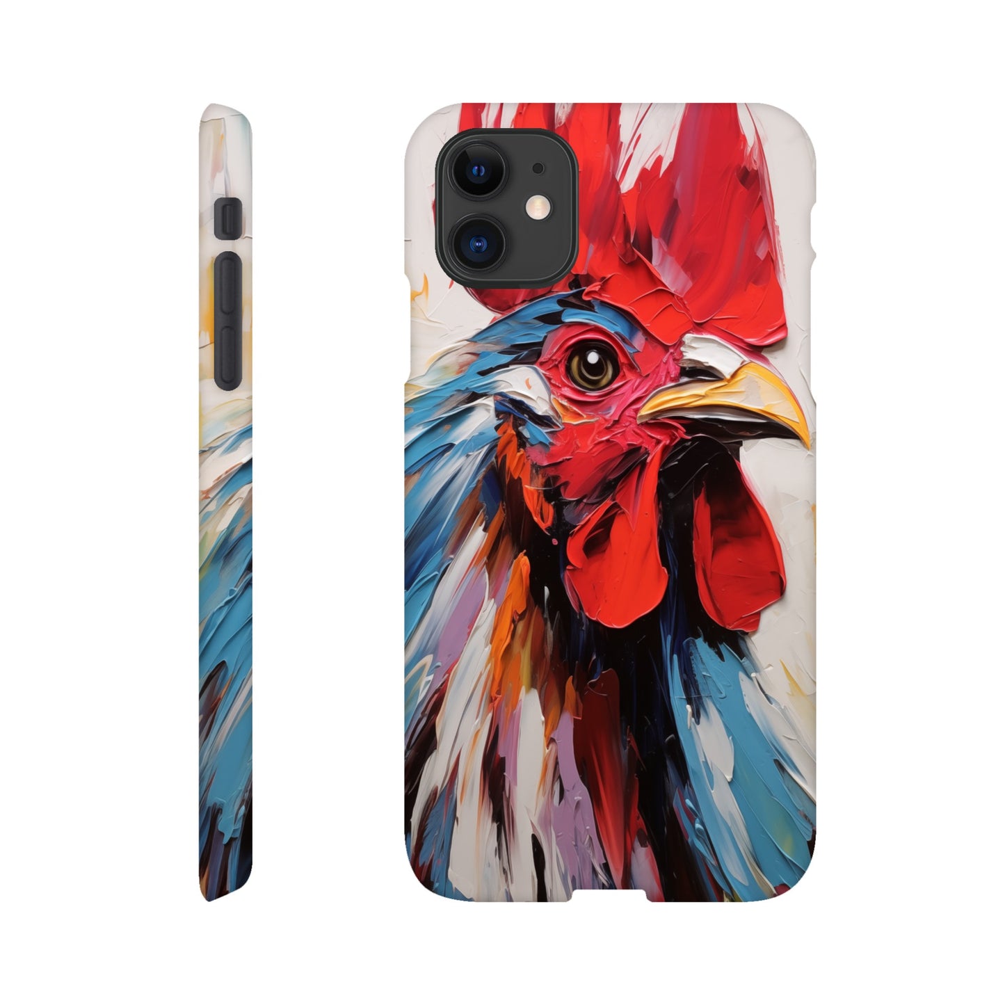 iPhone Case - Rooster Vibrant Vigilance