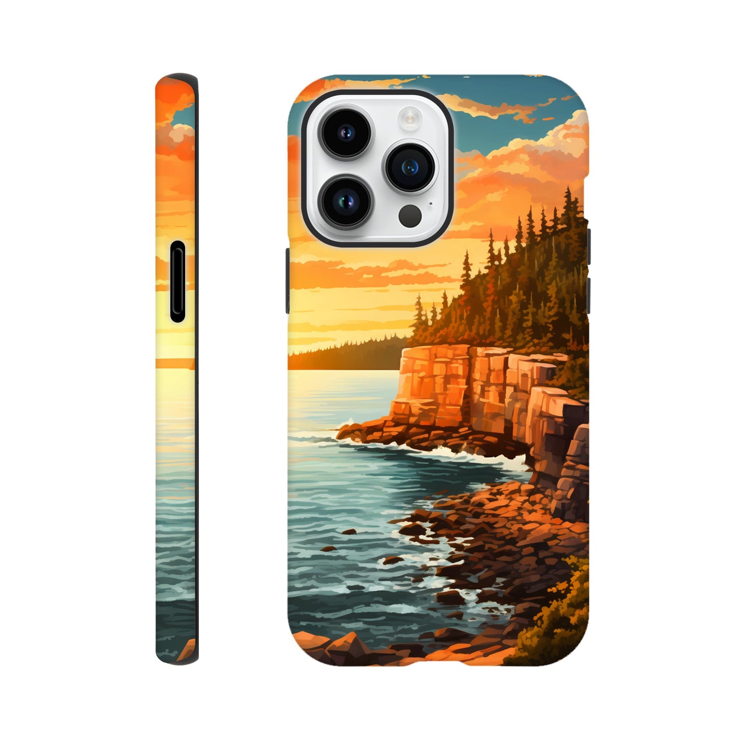 iPhone Case - Acadia Coastal Chronicles (National Park)