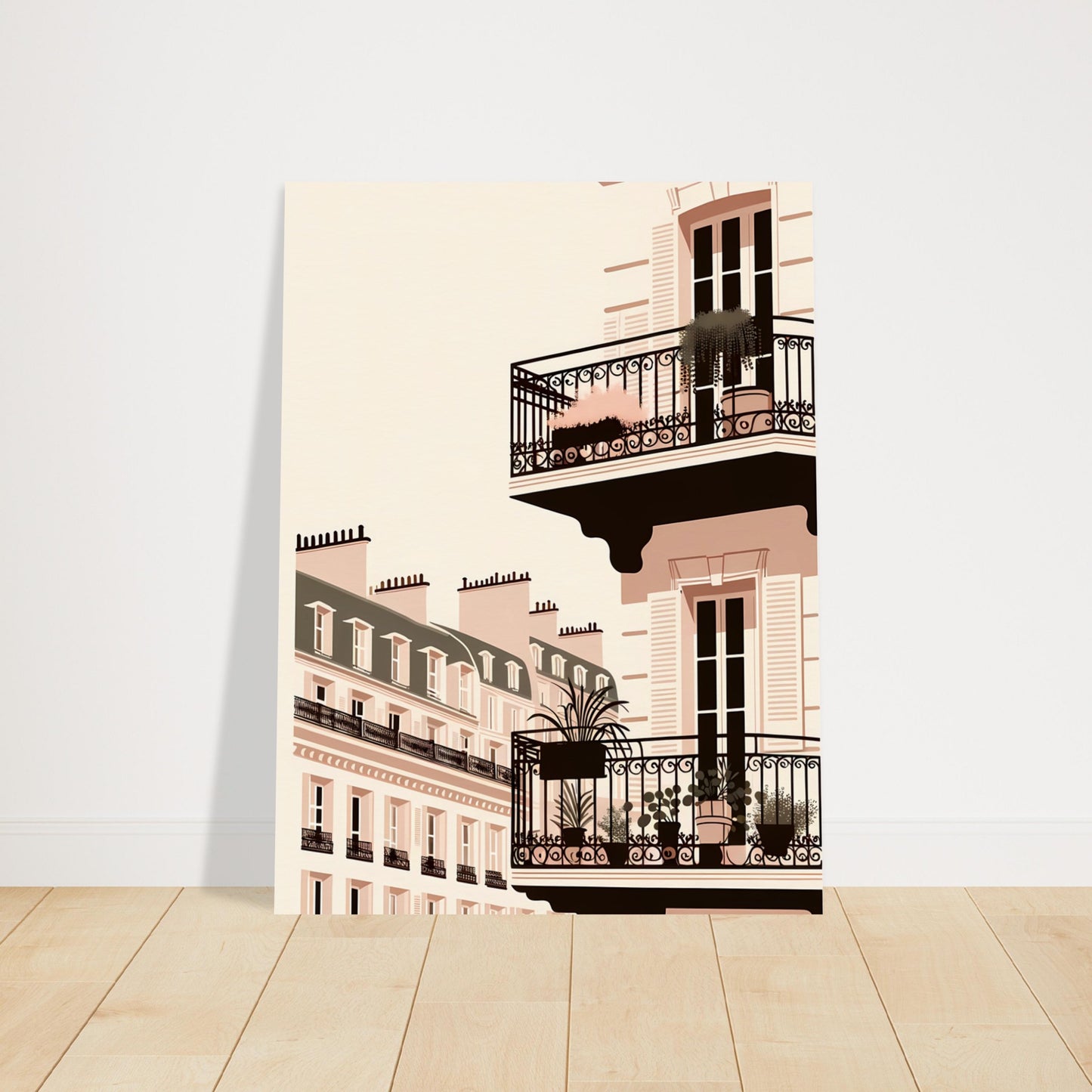 Wall Art - Balcony Bliss in Paris