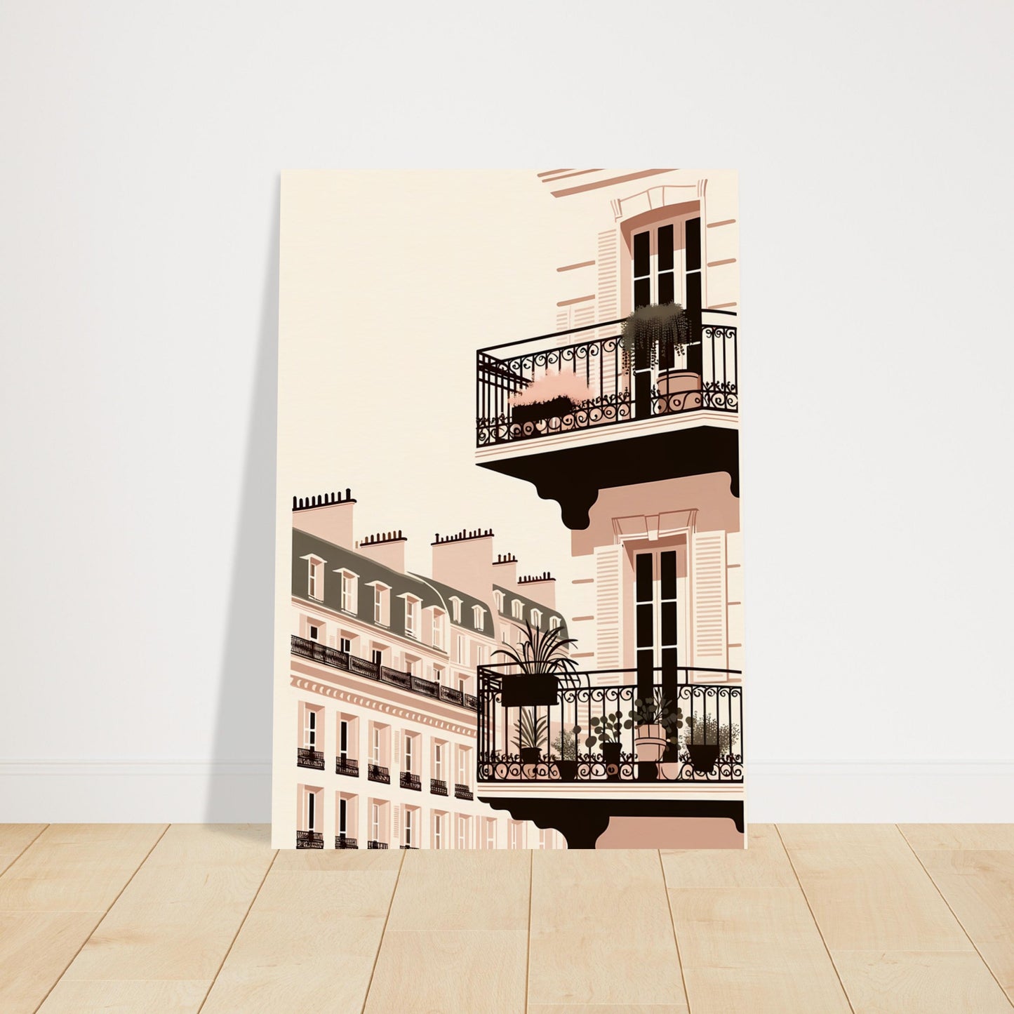 Wall Art - Balcony Bliss in Paris