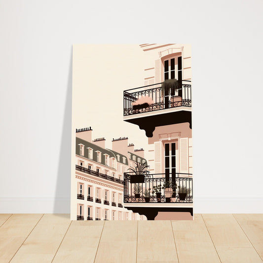 Wall Art - Balcony Bliss in Paris
