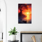 Canvas Wall Art - Solitary Sunset Serenade