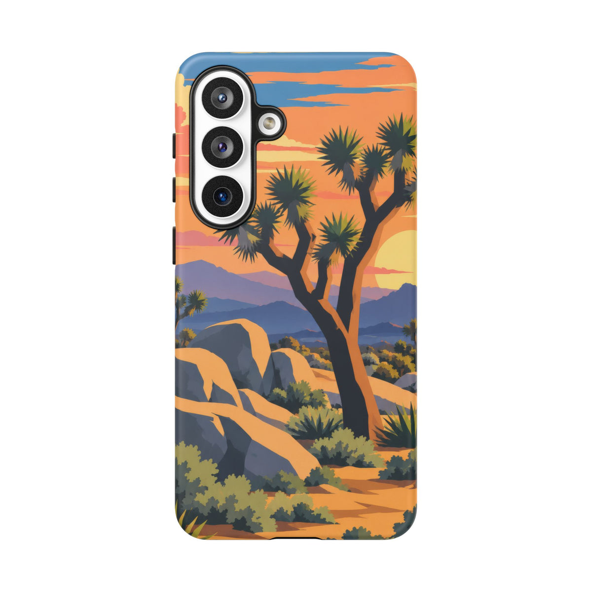 Joshua Tree — Desert Silhouettes Samsung Galaxy Tough Case