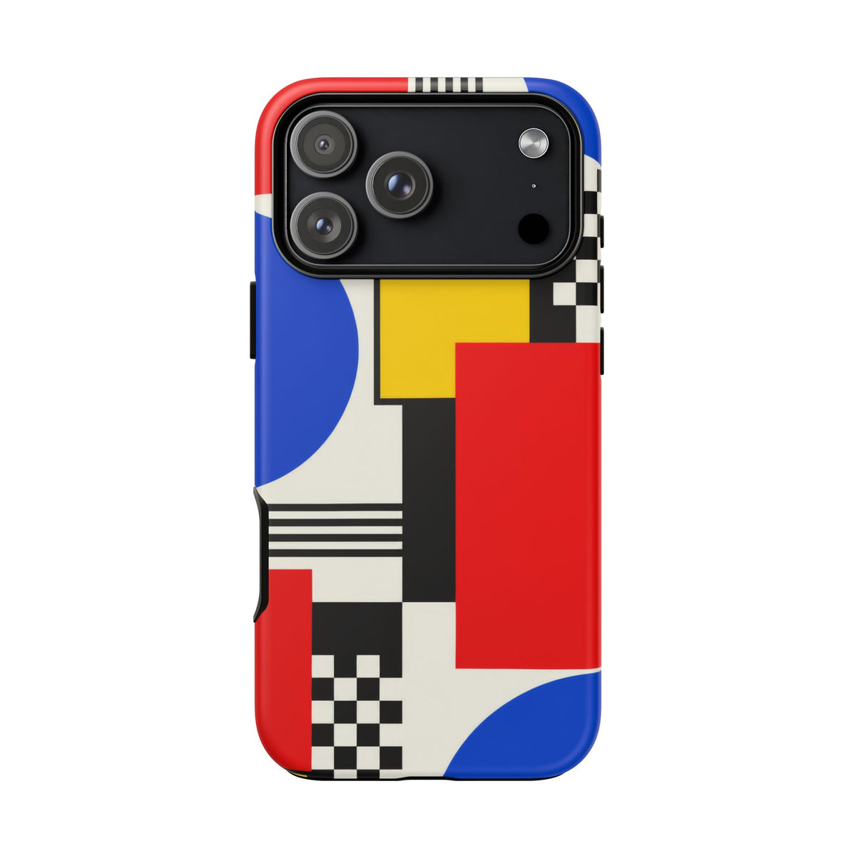 Primary Frequency iPhone Tough Case | Primary Color Geometry