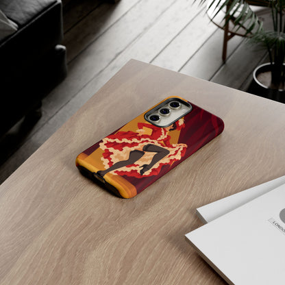 Moulin Rouge Dancer — Crimson Cabaret Samsung Galaxy Tough Case | cabaret dancer