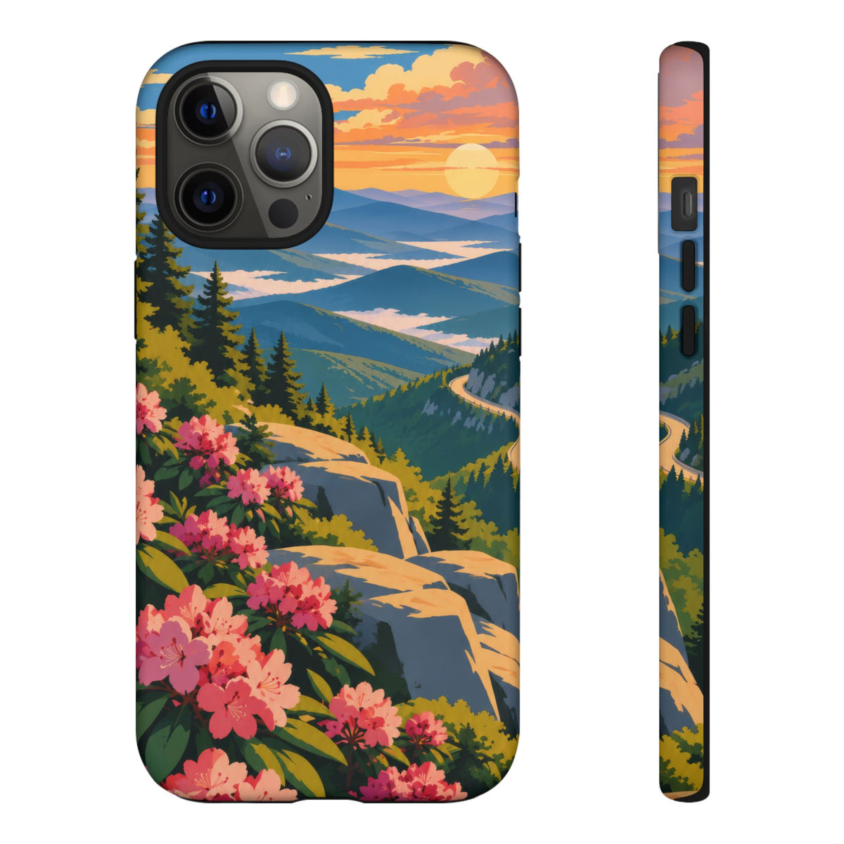 Blue Ridge Parkway — Ridgeway Bloom iPhone Tough Case