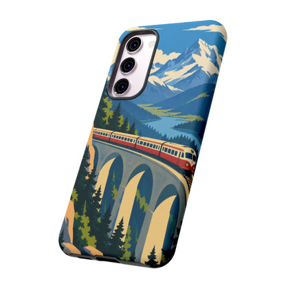 Travel by Train — Alpine Express Samsung Galaxy Tough Case | train travel