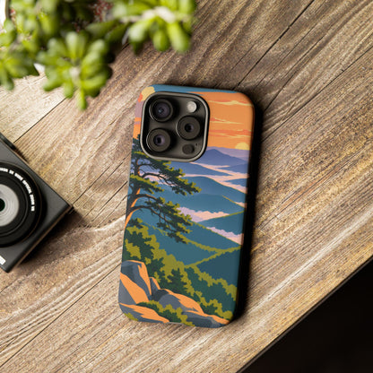 Shenandoah — Blue Hour Ridges iPhone Tough Case