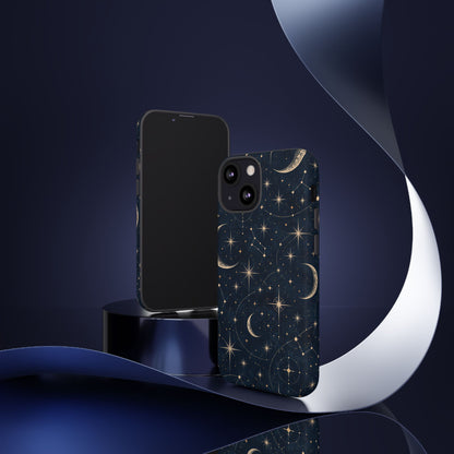 Celestial Moon iPhone Tough Case | Nocturne Atlas