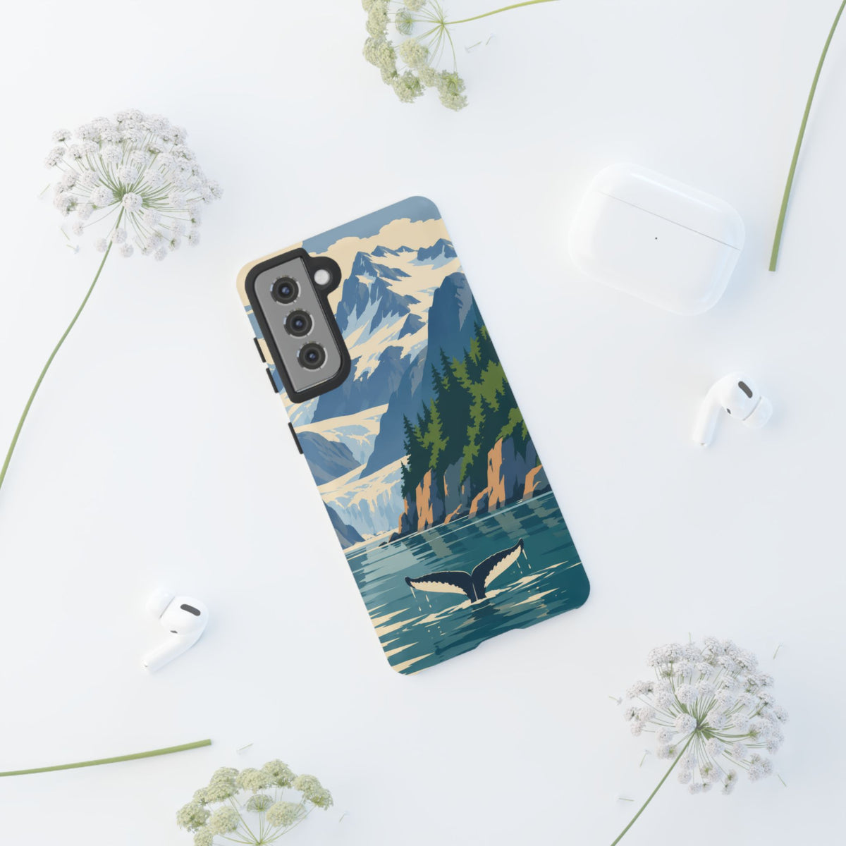 Glacier Bay — Fjord Silence Samsung Galaxy Tough Case