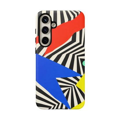 Broken Signal Samsung Galaxy Tough Case | Optical Stripe Art