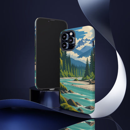 Hoh Rain Forest — Rivergreen iPhone Tough Case
