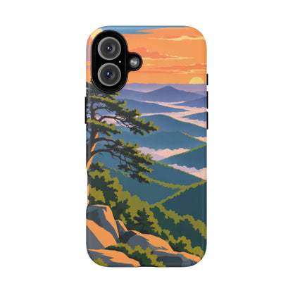 Shenandoah — Blue Hour Ridges iPhone Tough Case