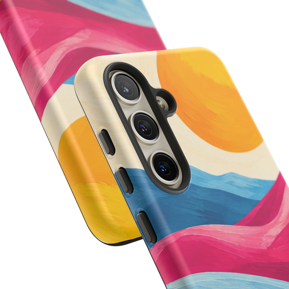 Golden Drift Samsung Galaxy Tough Case | colorful hills