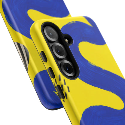 Offbeat Samsung Galaxy Tough Case | Abstract Color Block Art
