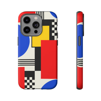 Primary Frequency iPhone Tough Case | Primary Color Geometry