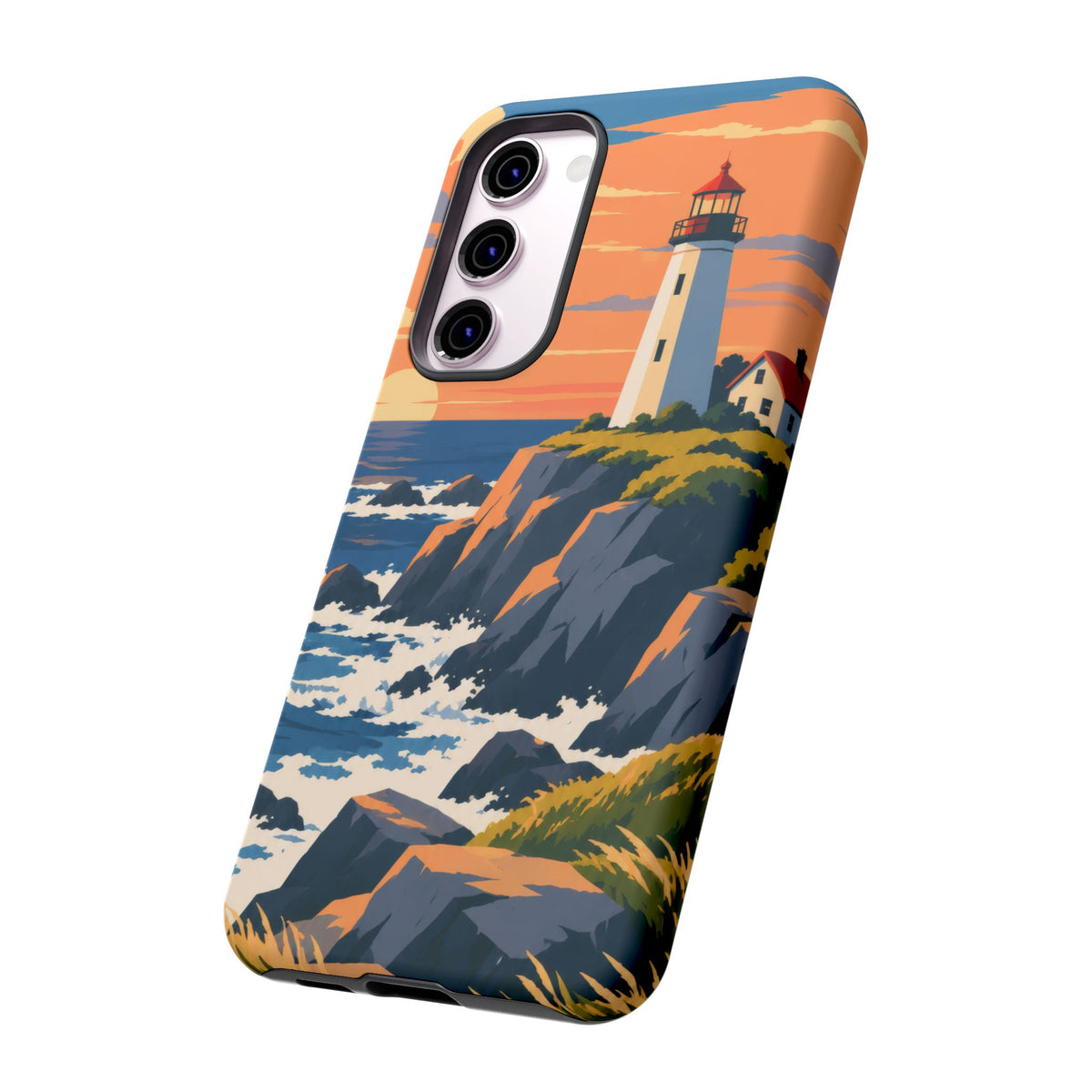 Lighthouse — Atlantic Beacon Samsung Galaxy Tough Case