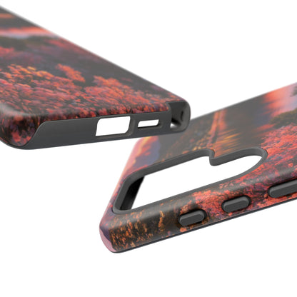 Alpine Bloom Lake Samsung Galaxy Tough Phone Case