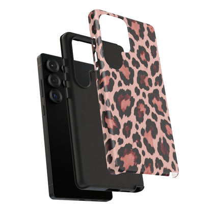 Wild Burgundy Samsung Galaxy Tough Case | leopard print
