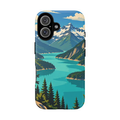 Cascades — Diablo Blue iPhone Tough Case