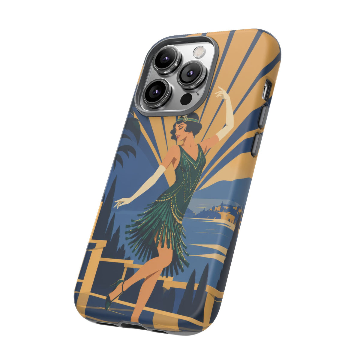 1920s Flapper — Jazz After Dark iPhone Tough Case
