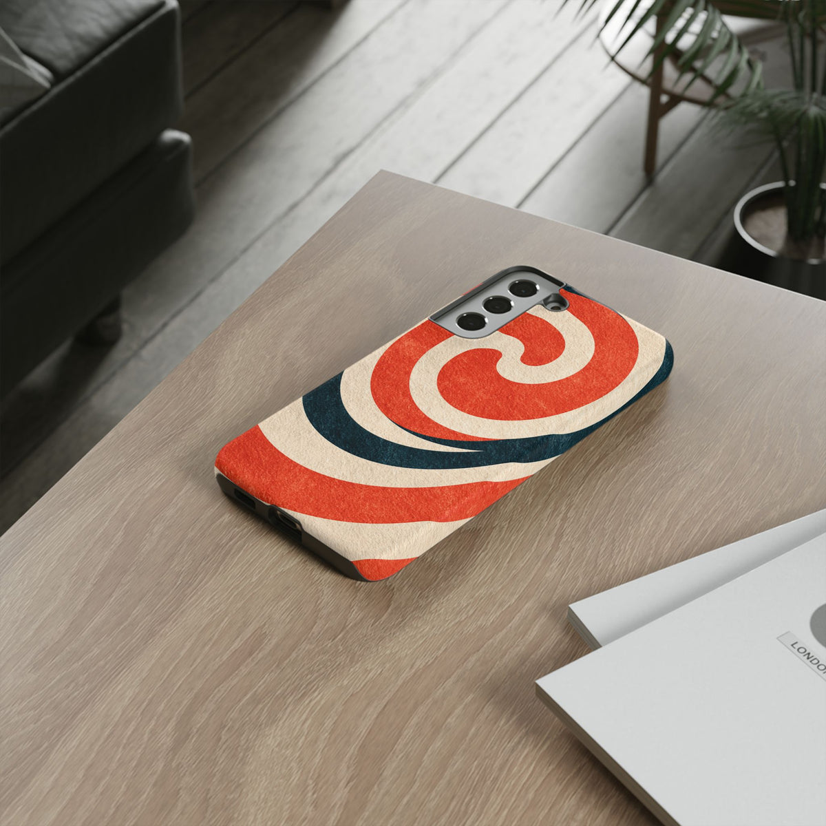 Ember Spiral Samsung Galaxy Tough Phone Case