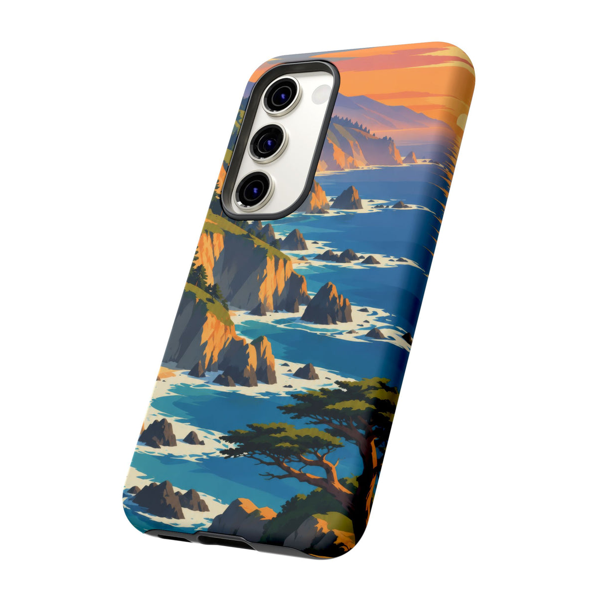 Big Sur — Cypress Coast Samsung Galaxy Tough Case