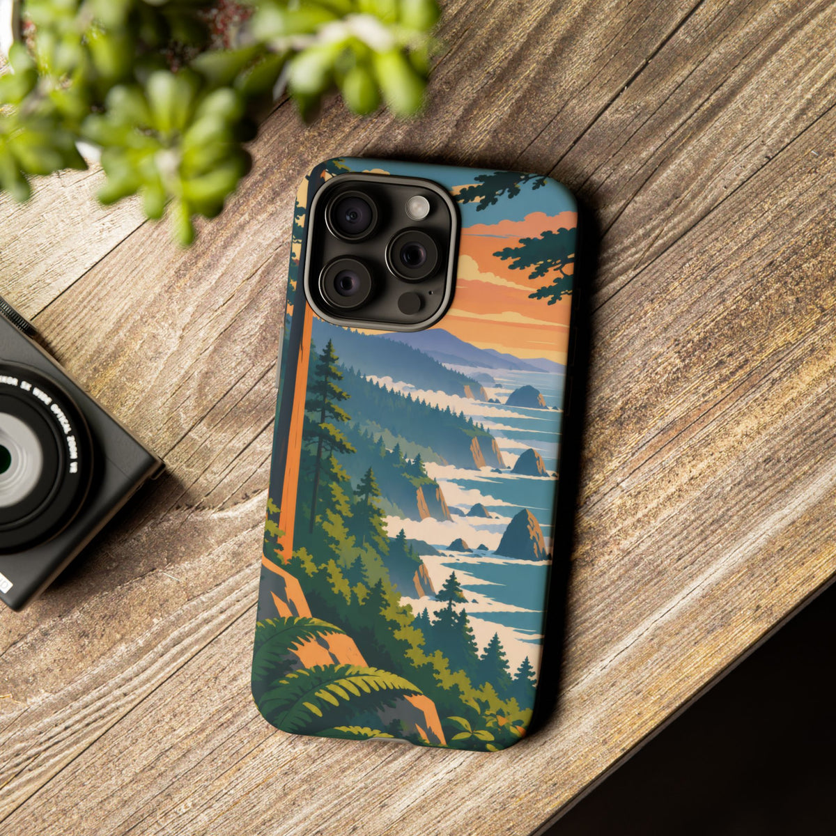 Redwoods — Coastal Giants iPhone Tough Case