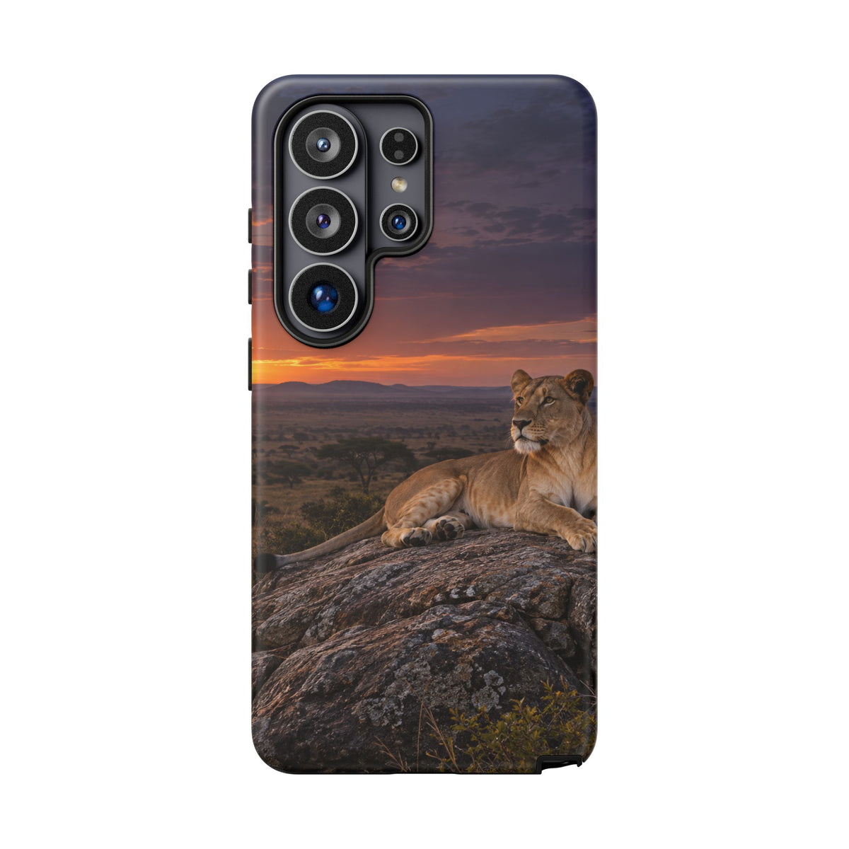 Lioness in the Blue Hour Samsung Galaxy Tough Case