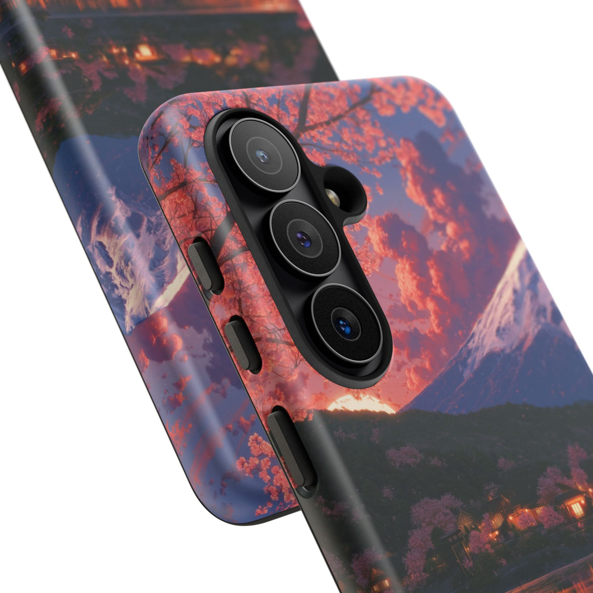 Sakura Lakeside Village Samsung Galaxy Tough Phone Case
