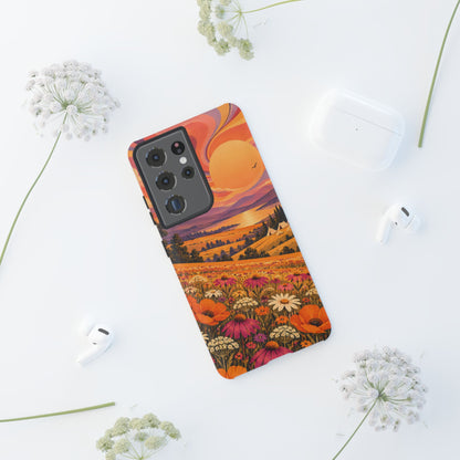 Golden Field Reverie Samsung Galaxy Tough Case | sixties festival