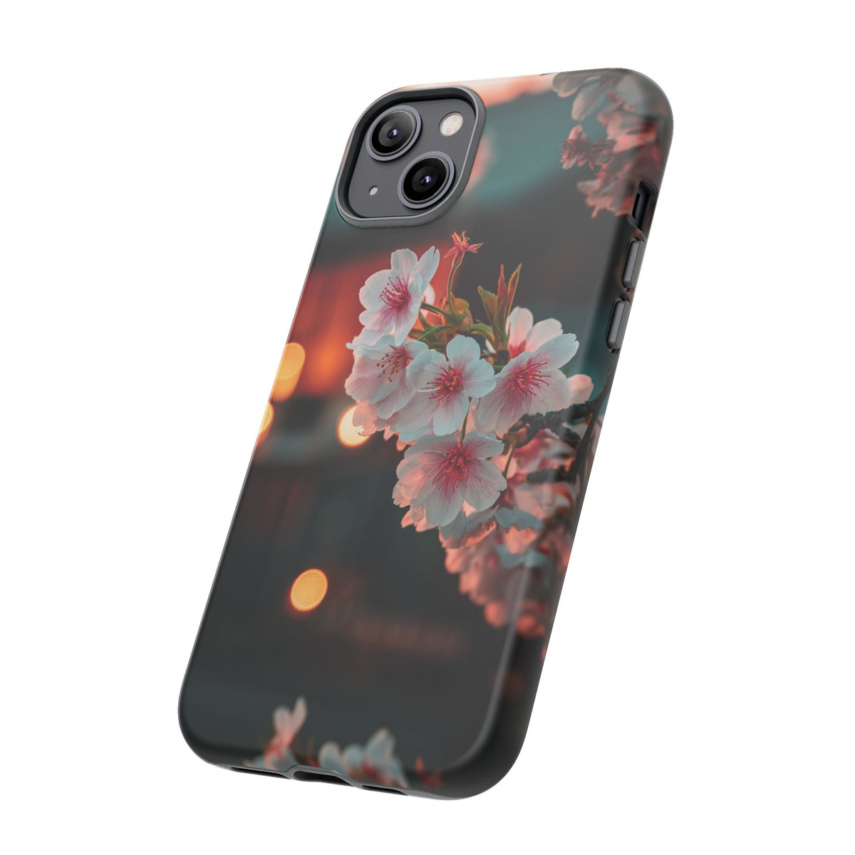 Kyoto Blossom Lanterns iPhone Tough Phone Case
