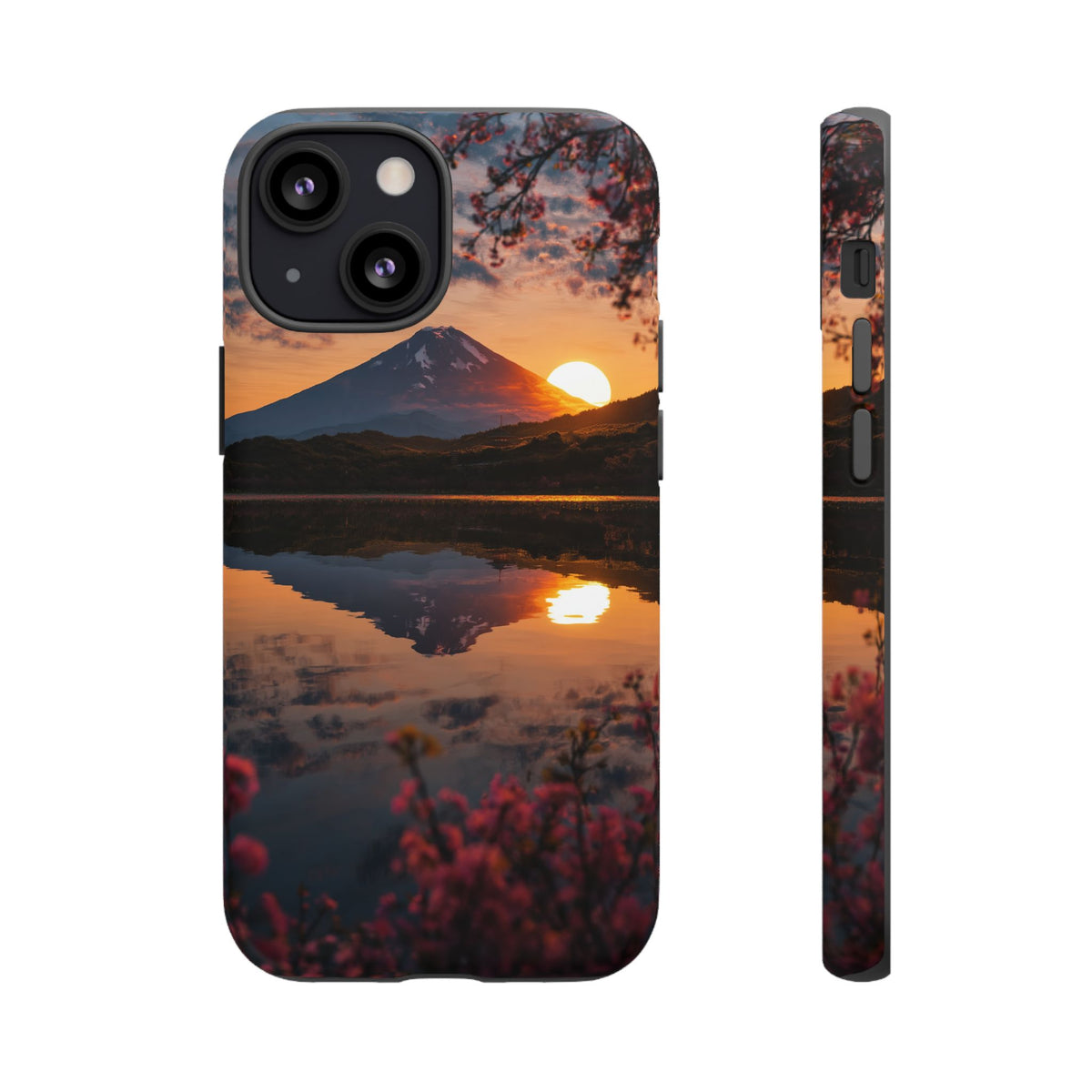 Fuji Golden Reflection iPhone Tough Phone Case