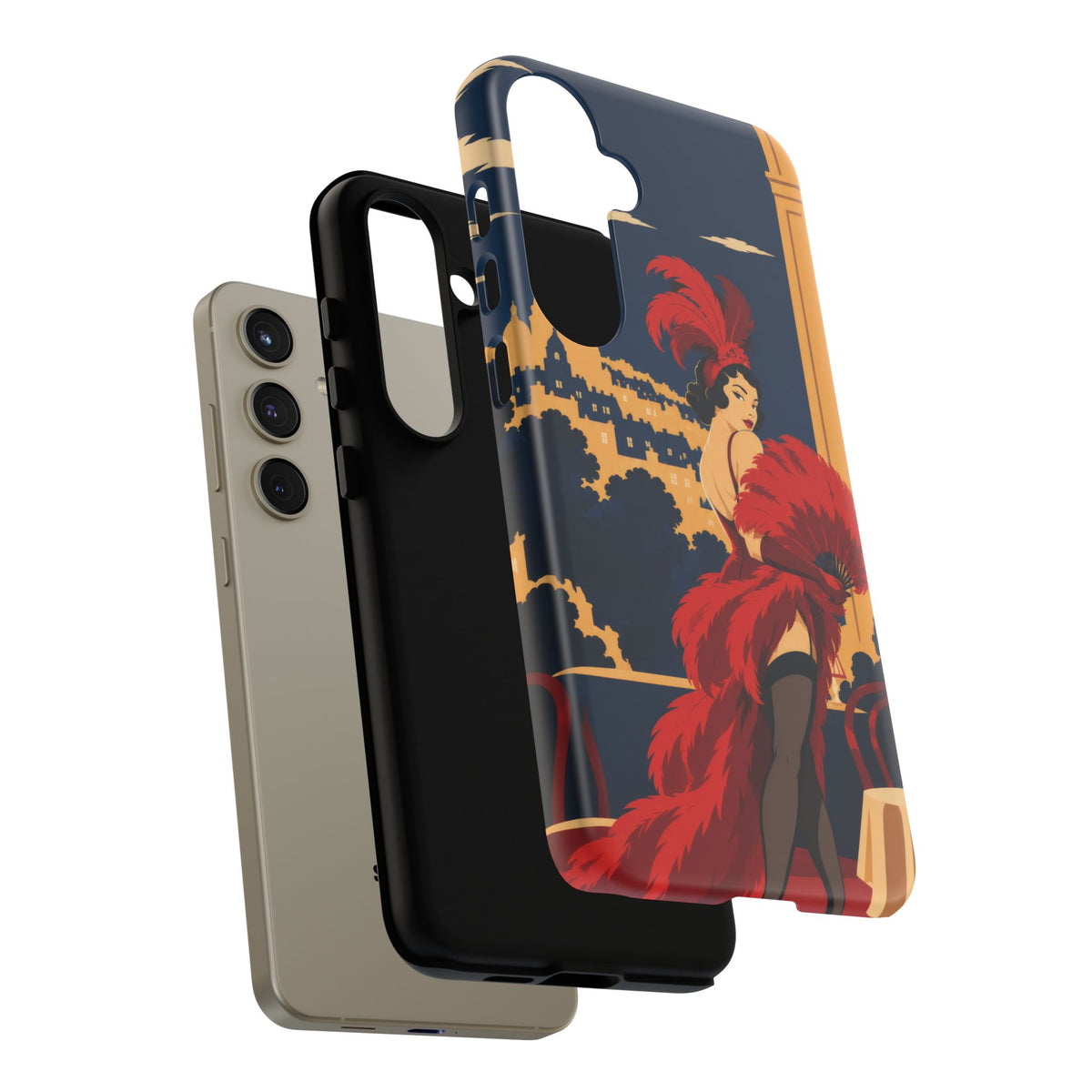 Moulin Rouge Dancer — Velvet Encore Samsung Galaxy Tough Case | cabaret dancer