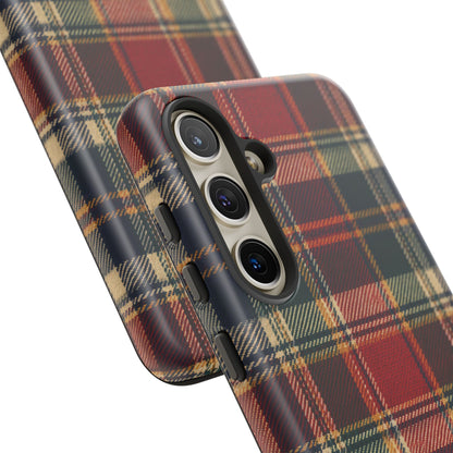 Highland Holiday Samsung Galaxy Tough Case | christmas plaid