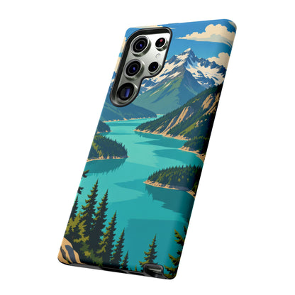 Cascades — Diablo Blue Samsung Galaxy Tough Case
