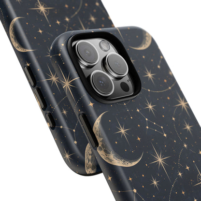 Celestial Moon iPhone Tough Case | Nocturne Atlas