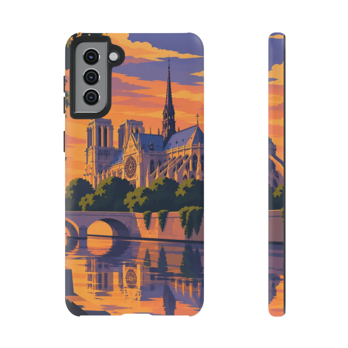 Notre Dame — Cathedral Twilight Samsung Galaxy Tough Case