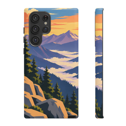 Misty Mountains — Amethyst Pass Samsung Galaxy Tough Case
