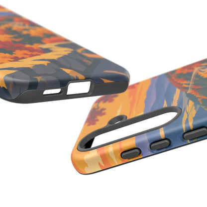 Skyline Drive — Overlook Gold Samsung Galaxy Tough Case