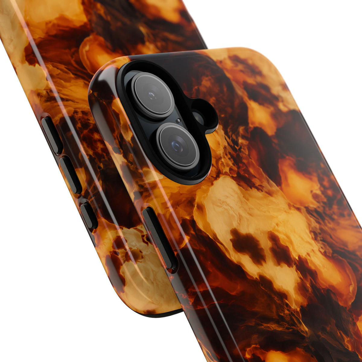 Amber Marble iPhone Tough Case | Amber Mosaic