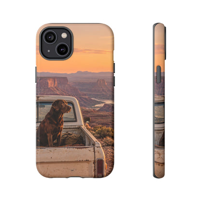 Desert Tailgate Companion iPhone Tough Case | labrador