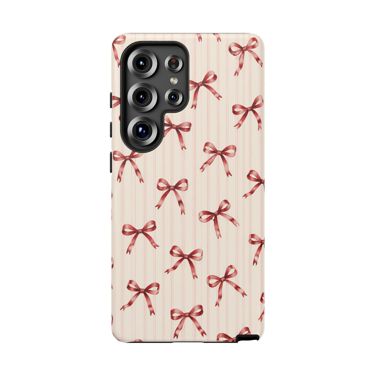 Red Bow Samsung Galaxy Tough Case | Ribbon Waltz