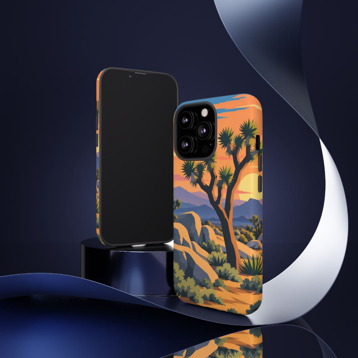 Joshua Tree — Desert Silhouettes iPhone Tough Case