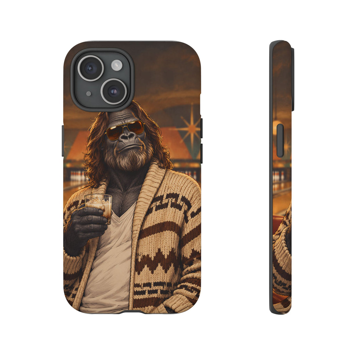 Cardigan Gorilla iPhone Tough Case | The Primate Abides