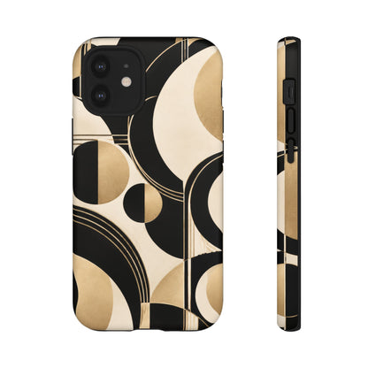 Pearl Orbit iPhone Tough Case | art deco