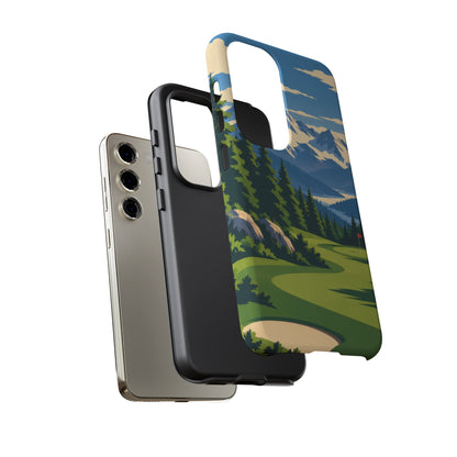 Mountain Golf — Alpine Fairway Samsung Galaxy Tough Case