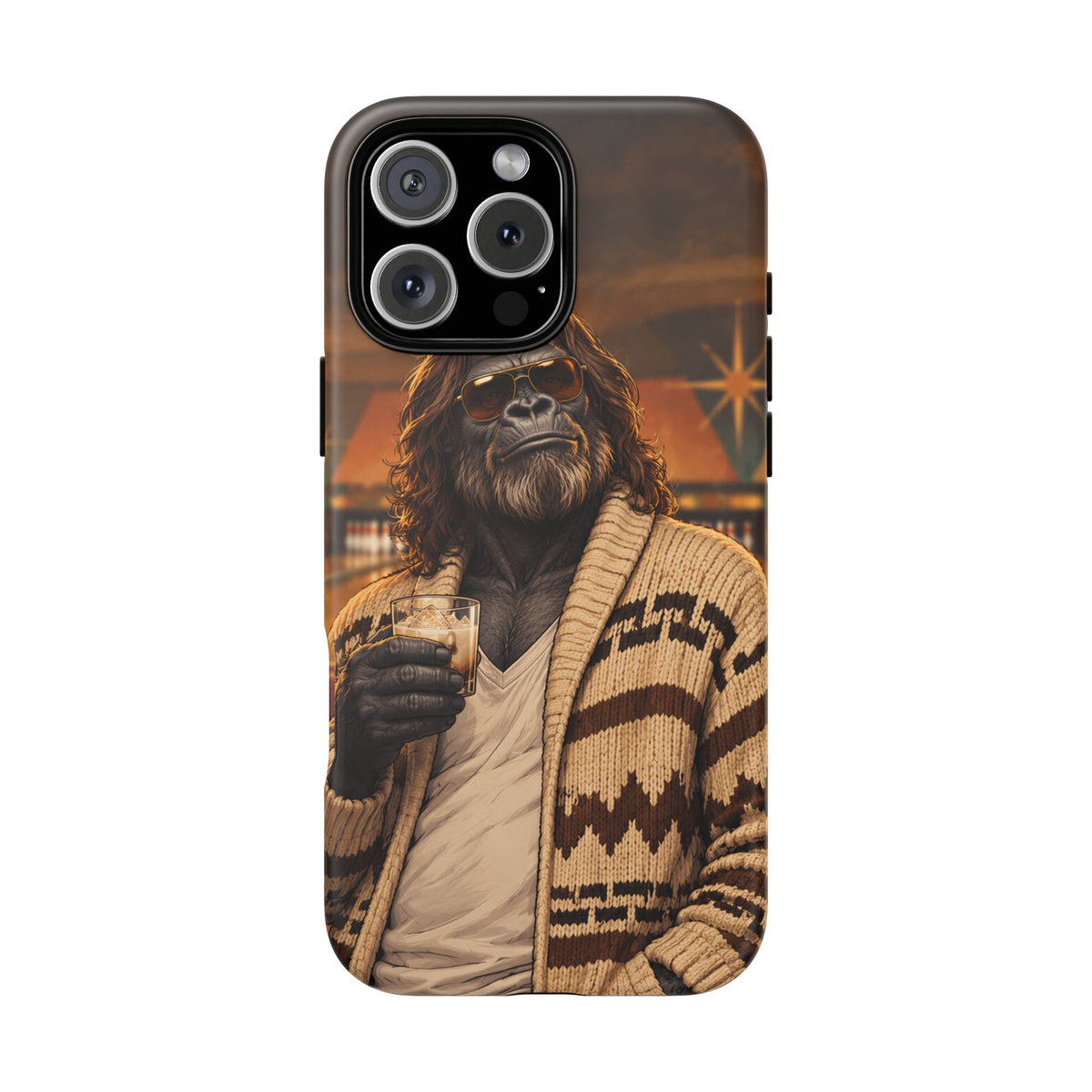 Cardigan Gorilla iPhone Tough Case | The Primate Abides