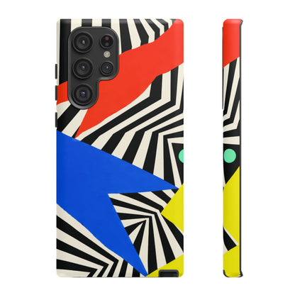 Broken Signal Samsung Galaxy Tough Case | Optical Stripe Art
